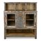 Braunes Vintage Holz Buffet 1