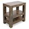 Petite Table en Bois Marron 1