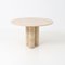 Travertine Model Il Colonnato Dining Table by Mario Bellini for Cassina, 1970s, Image 9