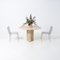 Travertine Model Il Colonnato Dining Table by Mario Bellini for Cassina, 1970s 8