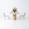 Travertine Model Il Colonnato Dining Table by Mario Bellini for Cassina, 1970s, Image 8