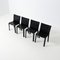 Cab Chairs by Mario Bellini for Cassina, 1970s, Set of 4, Image 6