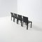 Cab Chairs by Mario Bellini for Cassina, 1970s, Set of 4, Image 8
