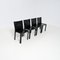 Cab Chairs by Mario Bellini for Cassina, 1970s, Set of 4 4