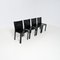 Cab Chairs by Mario Bellini for Cassina, 1970s, Set of 4, Image 4