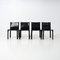Cab Chairs by Mario Bellini for Cassina, 1970s, Set of 4 2