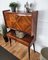 Mid-Century Italian Walnut Wood and Brass Tall Dry Bar Cabinet, 1950s 4