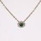 20th Century Emerald Diamonds 18 Karat Yellow Gold Daisy Pendant, Image 5