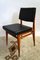 Black, Red, and Brown Chairs, 1950s, Set of 10 8