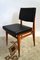 Black, Red, and Brown Chairs, 1950s, Set of 10 7