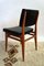 Black, Red, and Brown Chairs, 1950s, Set of 10, Image 9