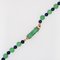 20th Century French Jade Sodalite Beads 18 Karat Rose Gold Clasp Necklace 11