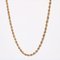 18 Karat Yellow Gold Twisted Chain Long Necklace, 1960s 6