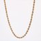 18 Karat Yellow Gold Twisted Chain Long Necklace, 1960s, Image 6