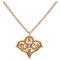 20th Century Belle Epoque Diamond 18 Karat Yellow Gold Necklace 1