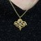20th Century Belle Epoque Diamond 18 Karat Yellow Gold Necklace 9