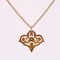 20th Century Belle Epoque Diamond 18 Karat Yellow Gold Necklace 12