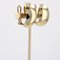 Modern Second Hand 18 Karat Yellow Gold Domed Earrings, Set of 2 8