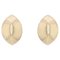 Modern Second Hand 18 Karat Yellow Gold Domed Earrings, Set of 2, Image 1