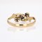 20th Century Diamonds 18 Karat Yellow Gold Ring 6