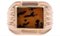 Anello da donna in oro rosa 18 carati con agata dendrite, anni '50, Immagine 1