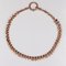 20th Century 18 Karat Rose Gold Choker Chain Necklace 3