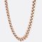 20th Century 18 Karat Rose Gold Choker Chain Necklace 6