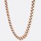 20th Century 18 Karat Rose Gold Choker Chain Necklace, Image 6