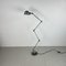 Vintage Stripped and Polished 4 Arm Jielde Floor Lamp by Jean-Louis Domecq, 1950s 1