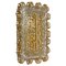 Textured Amber Wall Light Sconce in the style of Helena Tynell, Germany, 1970s, Image 1