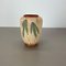 Colorful Abstract Bamboo Ceramic Pottery Vase by Eiwa Ceramics, Germany, 1960s 2