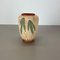 Jarrón de cerámica de bambú abstracto colorido de Eiwa Ceramics, Alemania, años 60, Imagen 2