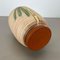 Colorful Abstract Bamboo Ceramic Pottery Vase by Eiwa Ceramics, Germany, 1960s 16