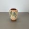 Colorful Abstract Bamboo Ceramic Pottery Vase by Eiwa Ceramics, Germany, 1960s 3