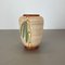 Jarrón de cerámica de bambú abstracto colorido de Eiwa Ceramics, Alemania, años 60, Imagen 15