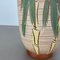 Jarrón de cerámica de bambú abstracto colorido de Eiwa Ceramics, Alemania, años 60, Imagen 11