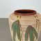 Jarrón de cerámica de bambú abstracto colorido de Eiwa Ceramics, Alemania, años 60, Imagen 6