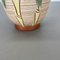 Bunte abstrakte Bambus Keramik Vase von Eiwa Ceramics, Deutschland, 1960er 10