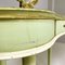 Italian Venetian Green and Golden Wood Console with Mirror, 1950s 19