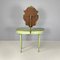 Italian Venetian Green and Golden Wood Console with Mirror, 1950s 7