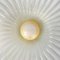 Mid-Century Italian Opaline Glass Gold Dust Wall Lamp attributed to Barovier & Toso, 1960s, Image 5