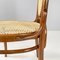 Italian Chair in Straw and Wood, 1950s, Image 13