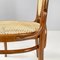 Italienischer Stuhl aus Stroh & Holz, 1950er 13