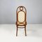 Italienischer Stuhl aus Stroh & Holz, 1950er 5