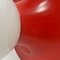 Mid-Century Modern Italian Red Wall Lamp Light Ball Castiglioni for Flos, 1960s 7