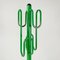 Space Age Modern Italian Floor Coat Hanger in Green Metal, 1970s 5