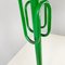 Space Age Modern Italian Floor Coat Hanger in Green Metal, 1970s 10