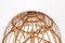 French Riviera Floor Lamp in Rattan, Wicker & Bamboo in the style of Sognot, Italy, 1960s, Image 10