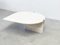 Droplet Coffee Table in Travertine 1