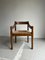 Brown Carimate Chair by Vico Magistretti 7